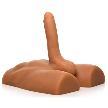 Jock Ass Masturbator With Poseable Dildo