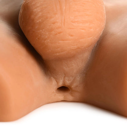 Jock Ass Masturbator With Poseable Dildo