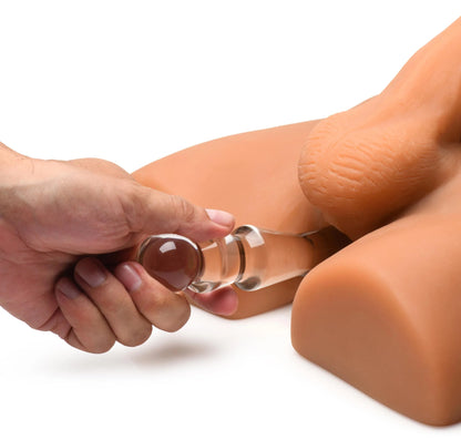 Jock Ass Masturbator With Poseable Dildo
