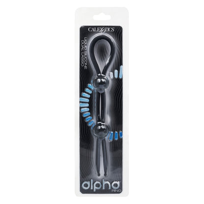 Alpha™ Liquid Silicone Dual Lasso - Black