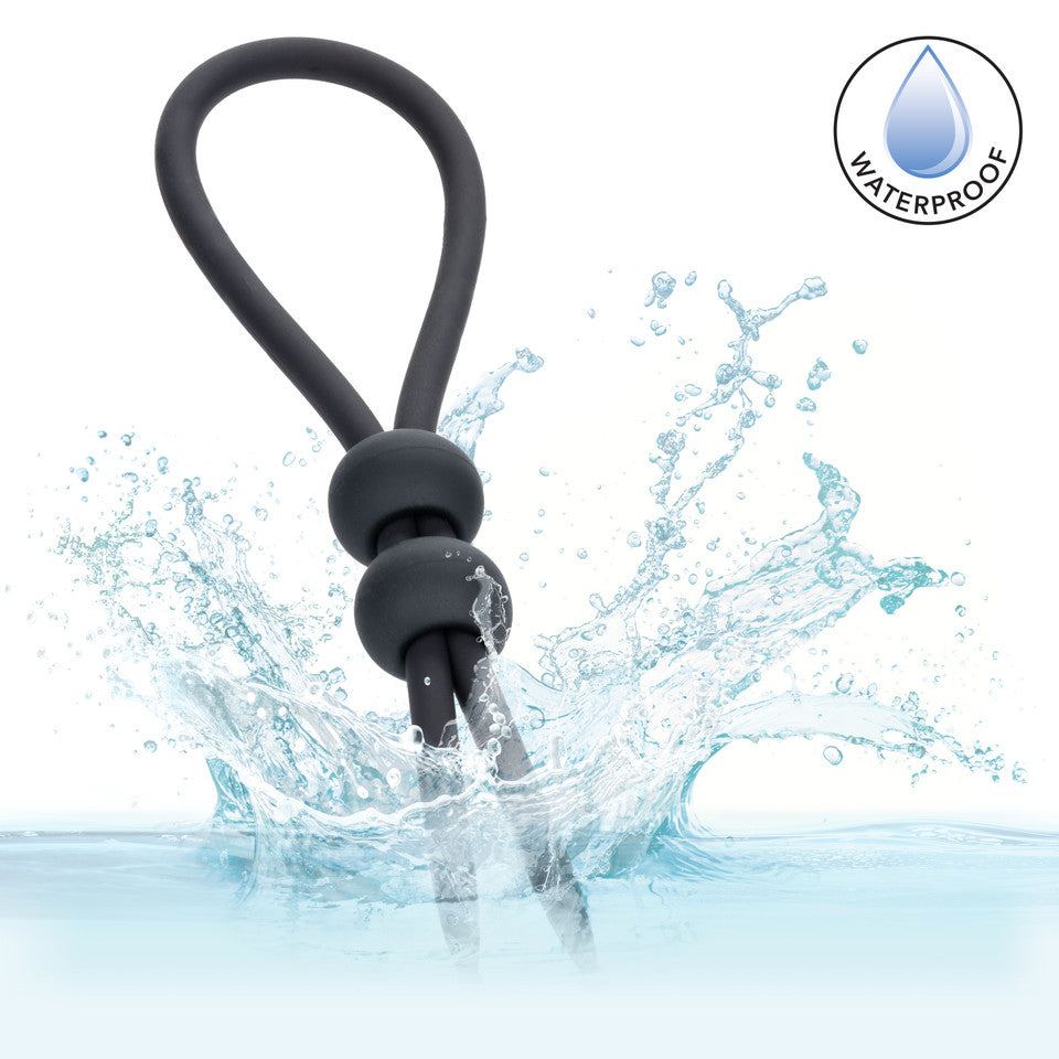 Alpha™ Liquid Silicone Dual Lasso - Black
