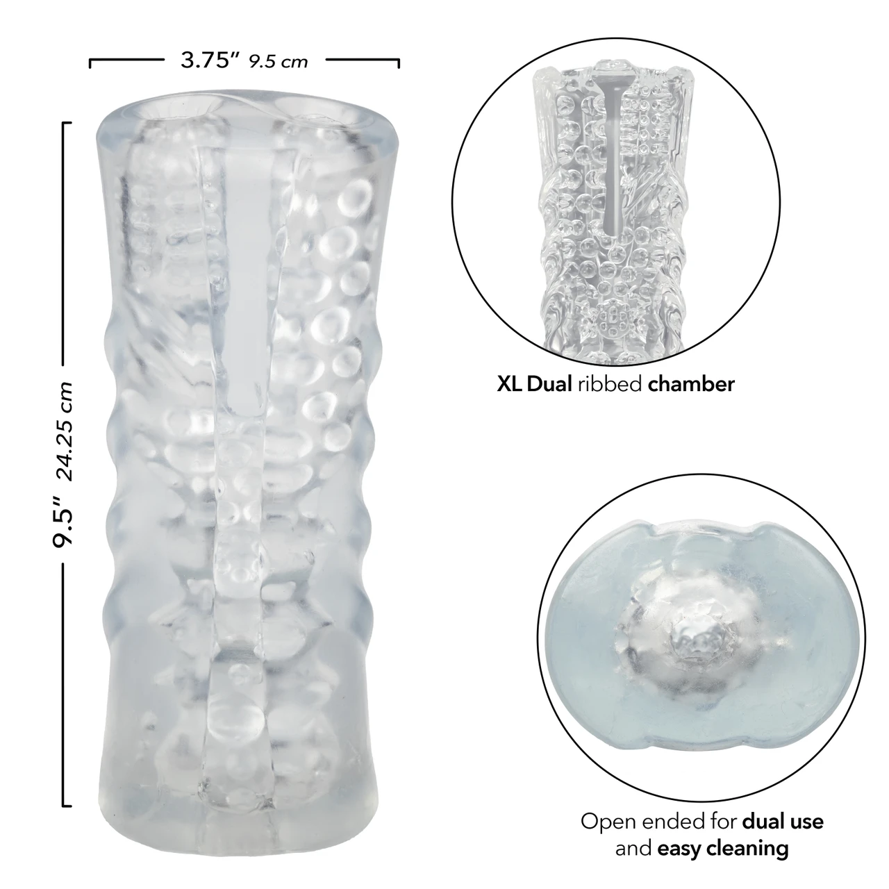 Cyclone™ Dual Chamber XL Stroker