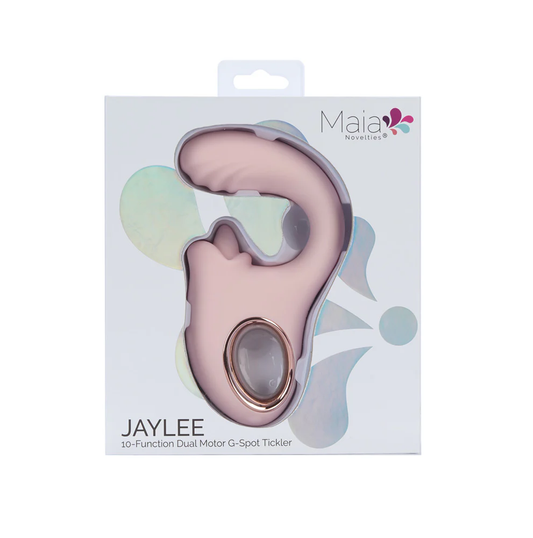 JAYLEE 10-Function Dual Motor G-Spot Tickler Vibrator