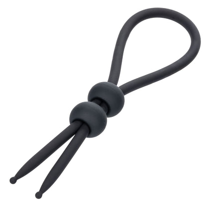 Alpha™ Liquid Silicone Dual Lasso - Black
