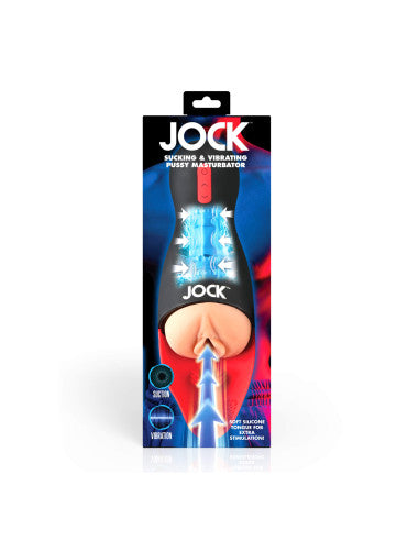 Jock Sucking and Vibrating Pussy Masturbator