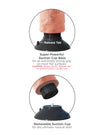 King Cock 7" Vibrating Cock with Balls