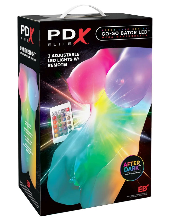 After Dark Series Go-Go Bator LED Mega Masturbator
