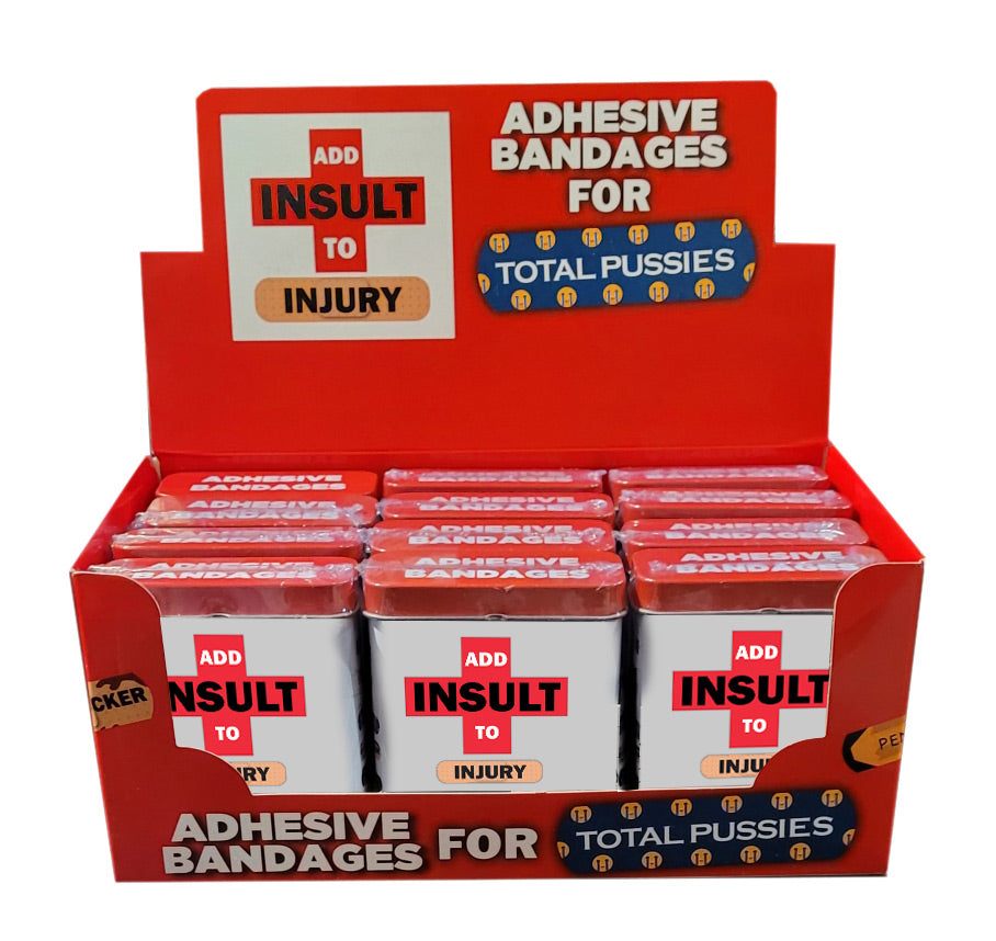 Adhesive "Insult" Bandages