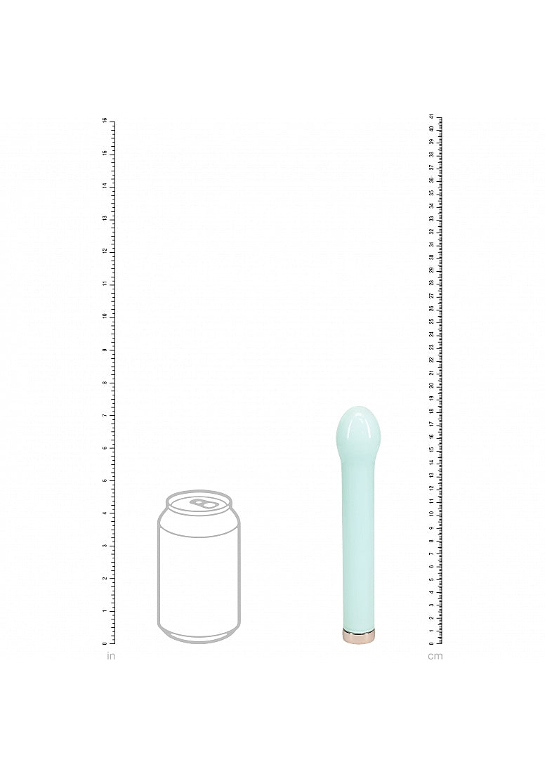 Loveline Celestia Glass Vibrator - Green