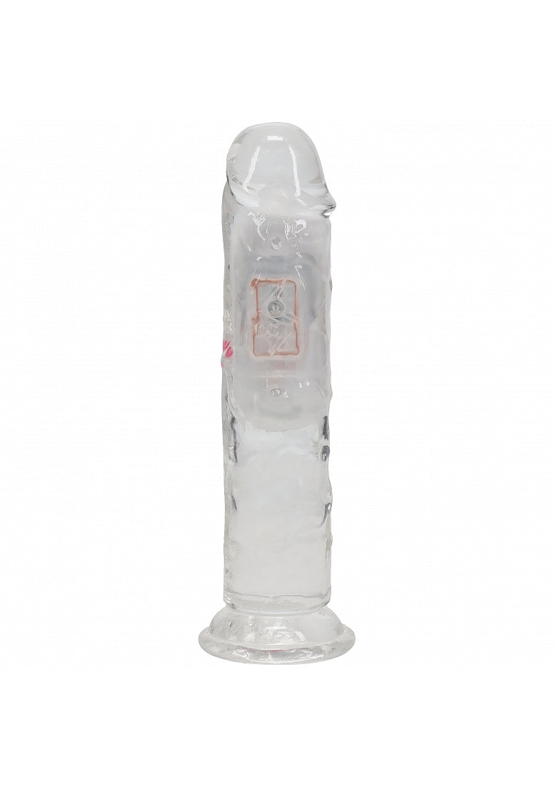 RealRock Remote Control LED Vibrating Dildo- 6"