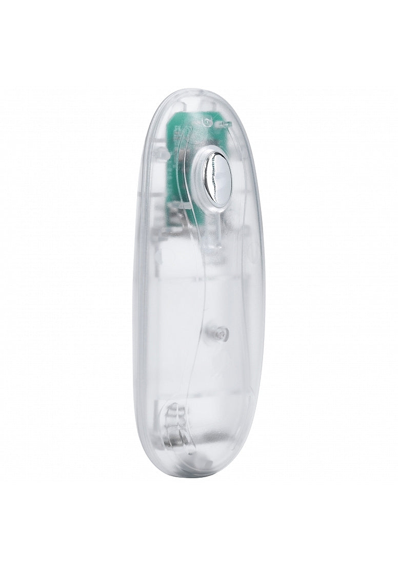 RealRock Remote Control LED Vibrating Dildo- 6"