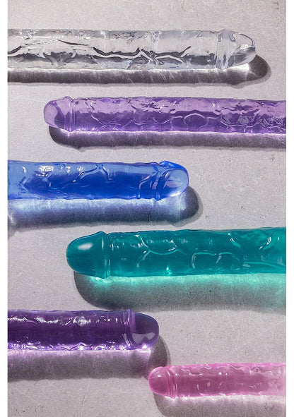 RealRock 6" Crystal Clear Pink Dong