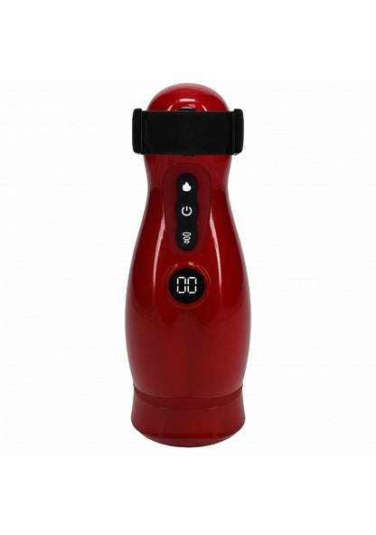 PUMPED Virtuo Masturbator w/ Phone Attachment - Metallic Red