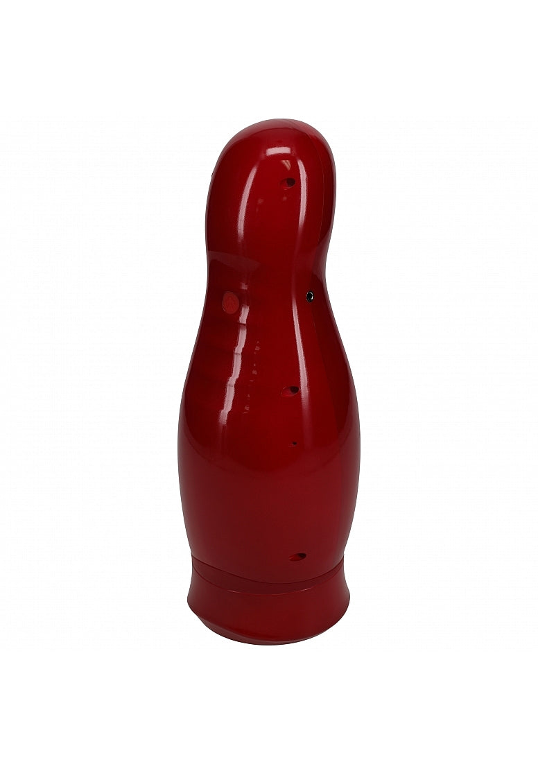PUMPED Virtuo Masturbator w/ Phone Attachment - Metallic Red