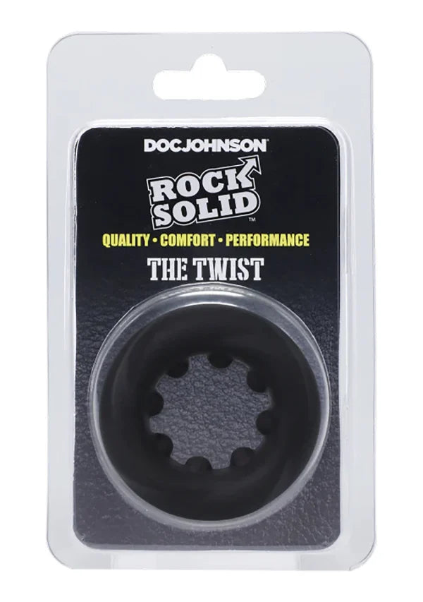 Rock Solid - The Twist - Silicone C-Ring