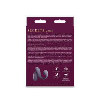 Secrets Maple Warming Vibe w/ Remote