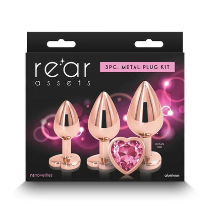 Rear Assets Anal Trainer Kit - Pink Heart