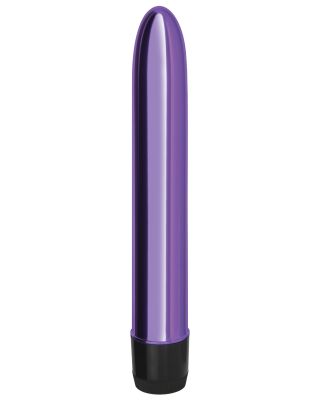 Erotic Toy Company Chrome Classics 7" Vibe - Purple
