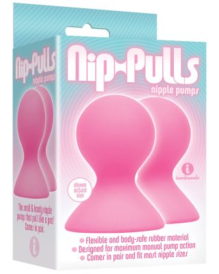 The 9's Silicone Nip Pulls - Pink