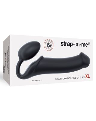 Strap On Me Silicone Bendable Strapless Strap On Xlarge - Black