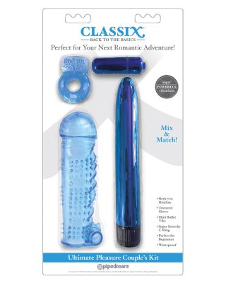 Classix Ultimate Pleasure Couples Kit - Blue