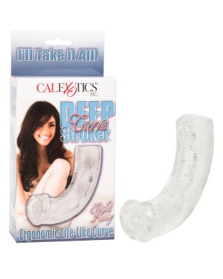 Deep Curve Stroker Tight Pussy - Clear
