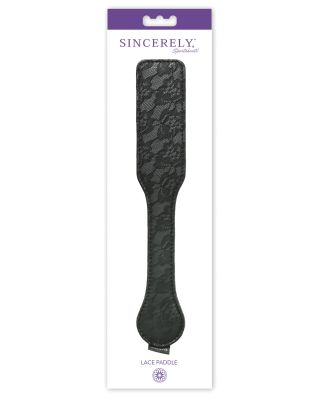 Sincerely Lace Paddle - Black