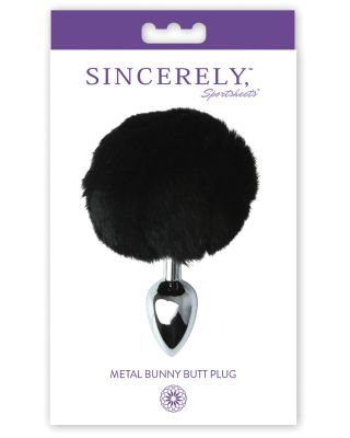 Sincerely Metal Bunny Butt Plug